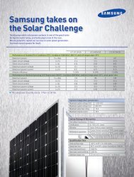 Samsung takes on the Solar Challenge - Solar Electric Supply