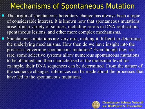 Gene mutation