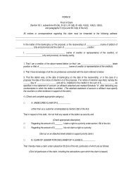 FORM 31 Proof of Claim (Section 50.1, subsections ... - G-Force Group