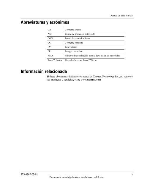 Descargar manual de instalaciÃ³n - Techno Sun