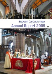 Annual Report 2009 - Blackburn Cathedral