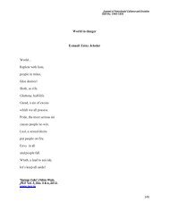 Five Poems - JPCS