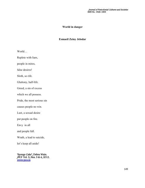 Five Poems - JPCS