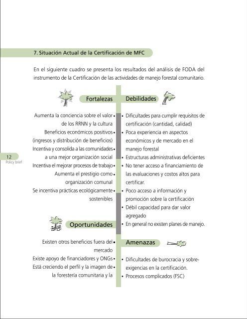 (MFC) y la Certificación en América Latina - Sistema de Información ...