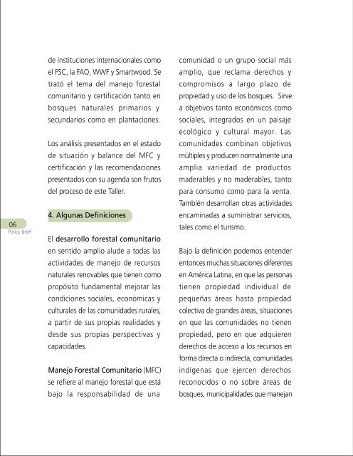 (MFC) y la Certificación en América Latina - Sistema de Información ...