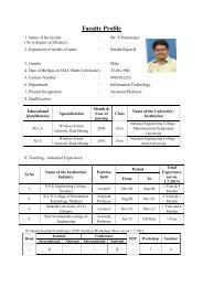 View Profile - SREE SOWDAMBIKA COLLEGE OF ENGINEERING