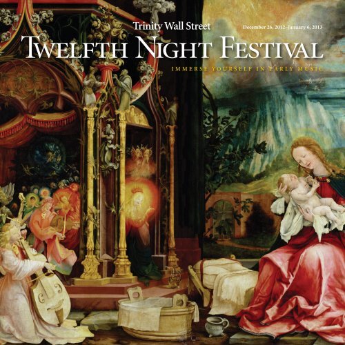 Twelfth Night Festival - Gotham Early Music Scene