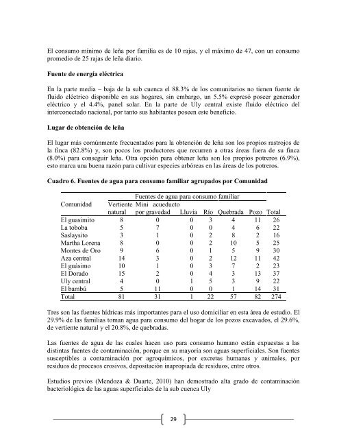 DiagnÃ³stico socio econÃ³mico y ambiental, parte ... - MASRENACE