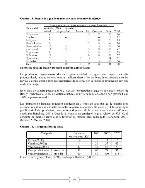 DiagnÃ³stico socio econÃ³mico y ambiental, parte ... - MASRENACE