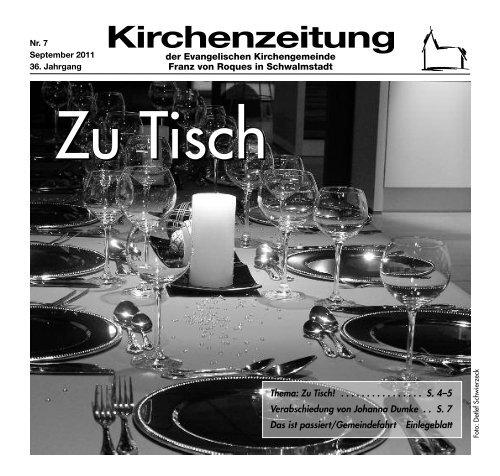 Kirchenzeitung 2011-07 September - Kirchetreysa.de