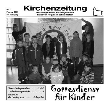 Kirchenzeitung 2011-01 Februar - Kirchetreysa.de