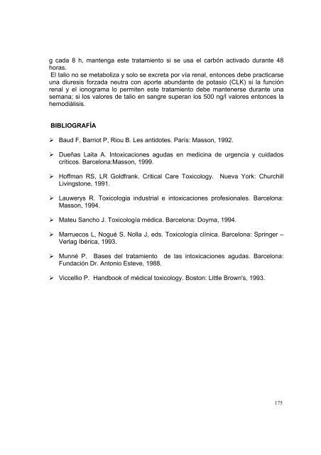 manual de toxicologÃ­a clÃ­nica - Derecho Penal en la Red