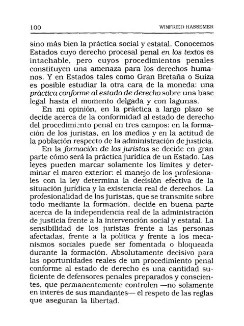 Critica al Derecho Penal de Hoy - Derecho Penal en la Red