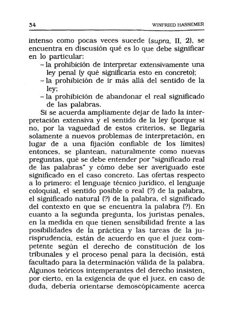 Critica al Derecho Penal de Hoy - Derecho Penal en la Red