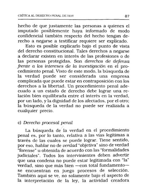 Critica al Derecho Penal de Hoy - Derecho Penal en la Red