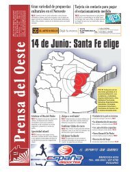 PRENSA DEL OESTE junio 2015