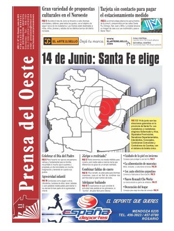 PRENSA DEL OESTE junio 2015