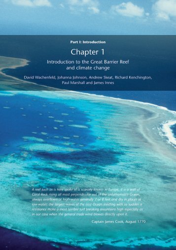 Chapter 1: Introduction to the Great Barrier Reef and climate change