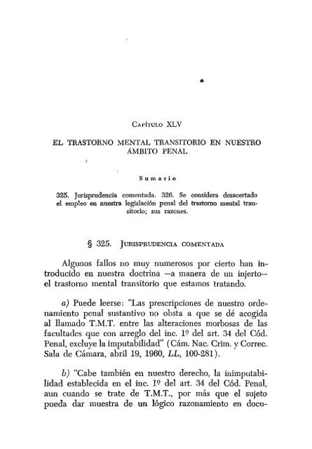 PsiquiatrÃ­a forense en el derecho penal - Derecho Penal en la Red