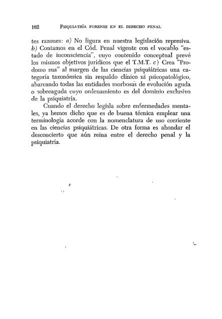 PsiquiatrÃ­a forense en el derecho penal - Derecho Penal en la Red