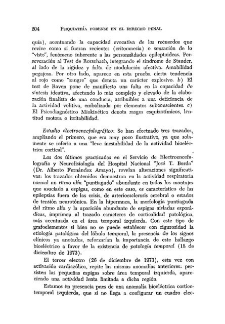 PsiquiatrÃ­a forense en el derecho penal - Derecho Penal en la Red