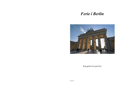 Ferie i Berlin