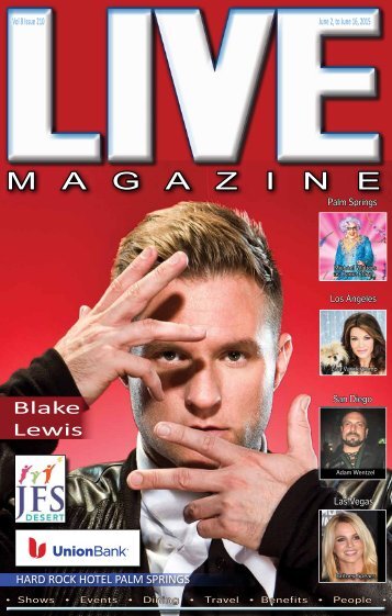 Live MAGAZINE VOL 8, Issue #210 June 2nd THRU June 16th, 2015