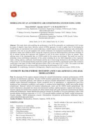 modelling of an automotive air conditioning system using anfis