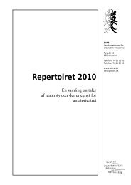 Repertoiret 2010 - DATS
