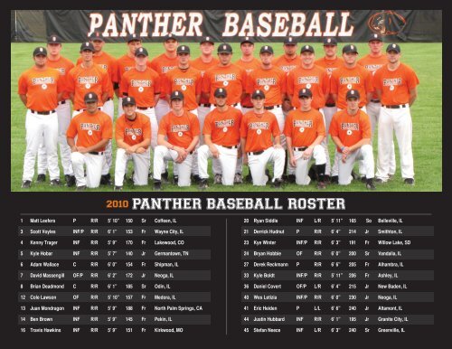 2010 Media Guide - Greenville College