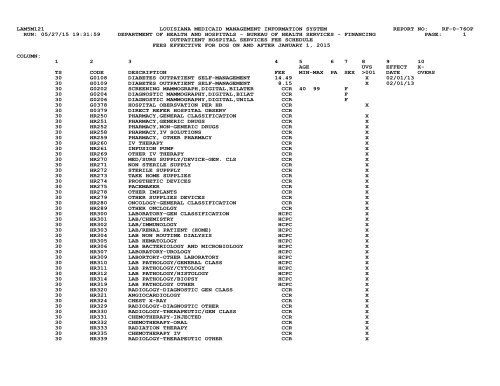 lam5m121 louisiana medicaid management information system ...