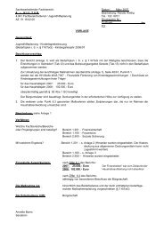 Sachbearbeitender Fachbereich: Datum: MÃ¤rz 2007 4 - Hansestadt ...