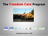 The Freedom Care Program - Damon Drakulich - 9Line LLC