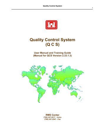 - Quality Control System Basics - JL Malone & Associates