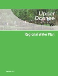 Upper Oconee - Georgia's State Water Plan