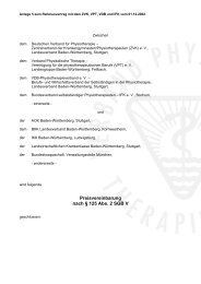 Preisvereinbarung nach § 125 Abs. 2 SGB V - physiotics.de