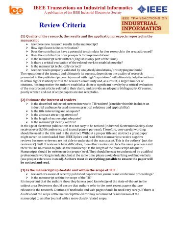ieee transactions on industrial electronics