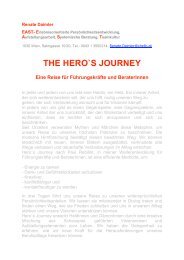 THE HERO`S JOURNEY - Renate Daimler