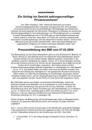 Pressemitteilung des BMI vom 07.02.2004 - physiotics.de