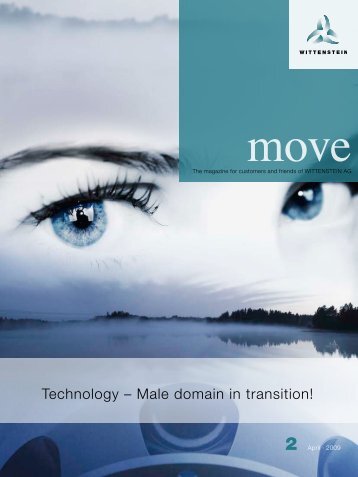 Technology – Male domain in transition! - WITTENSTEIN alpha