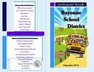 Bayonne School District - Bayonne Board of Education