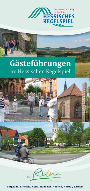 Broschüre "Gästeführungen"