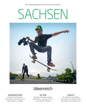 Das Sommermagazin 2015 des Freistaates Sachsen