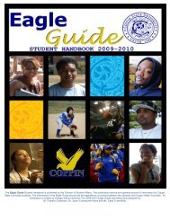 Eagle Guide Student Handbook - Coppin State University Homepage