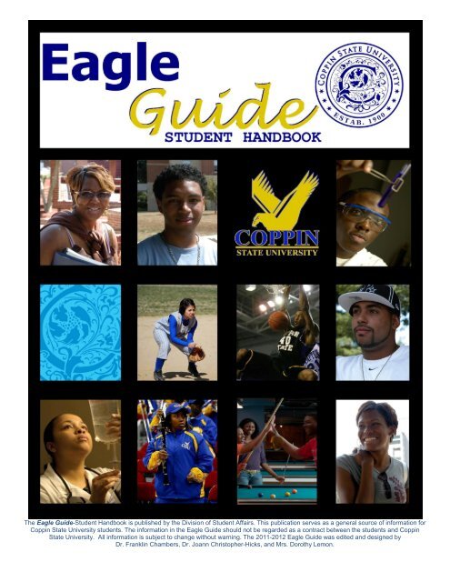 Eagle Guide Student Handbook - Coppin State University Homepage