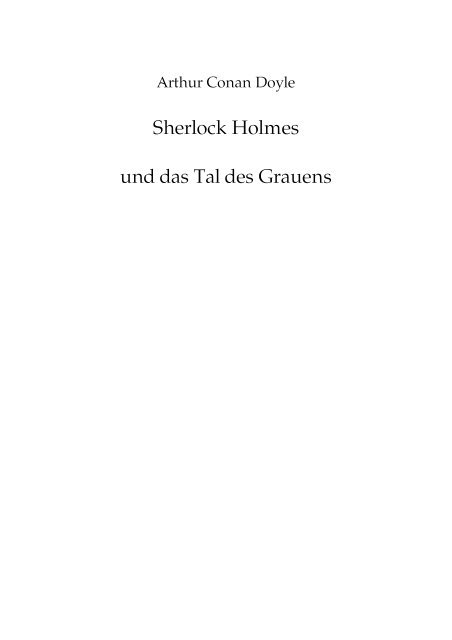 GRATIS: Sherlock Holmes – Das Tal des Grauens (HD)