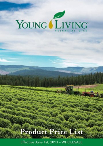 Product Price List - Young Living