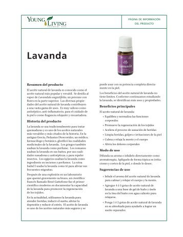Aceite Natural Lavanda - Young Living