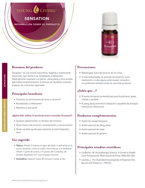 SENSATION - Young Living