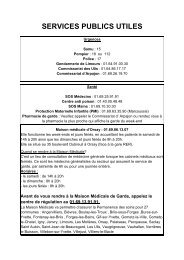 Services Publics utiles - Communauté de communes du pays de ...